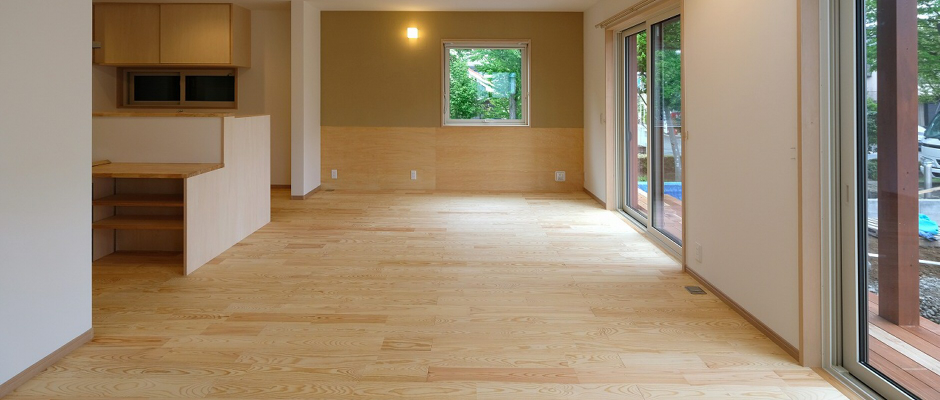 15　信州赤松UNI無地上小無塗装