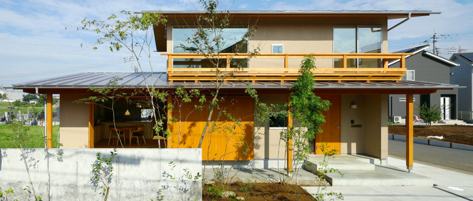 そとん壁(掻き落とし)