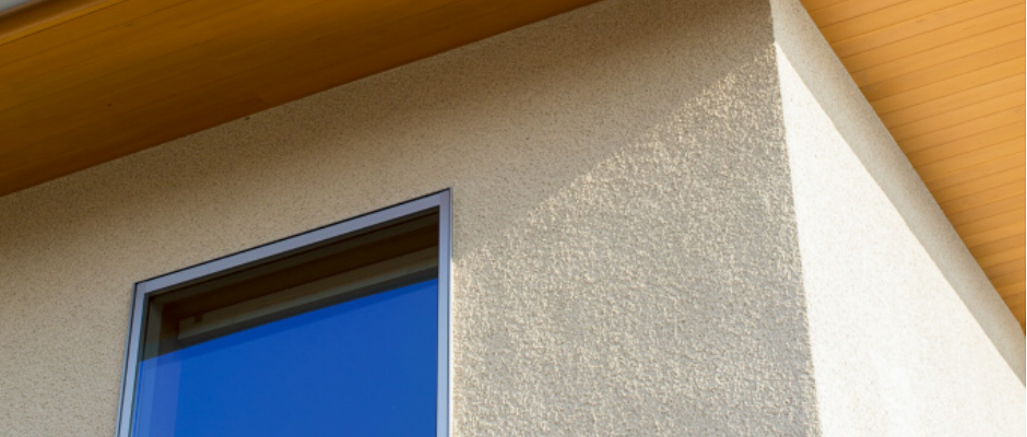 そとん壁(掻き落とし)